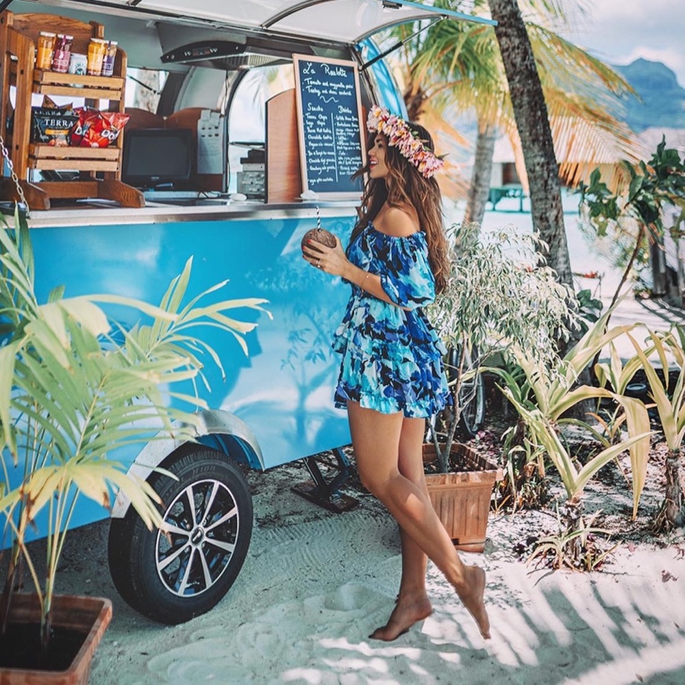 Misa Los Angeles Mini Print Dress-  XS